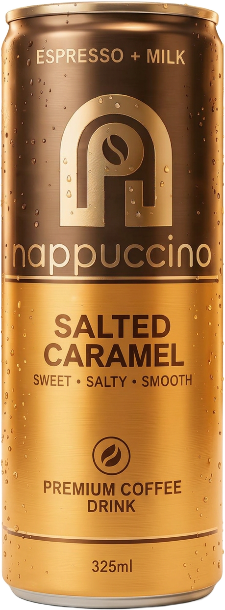 Nappuccino Salted Caramel 325 ml can