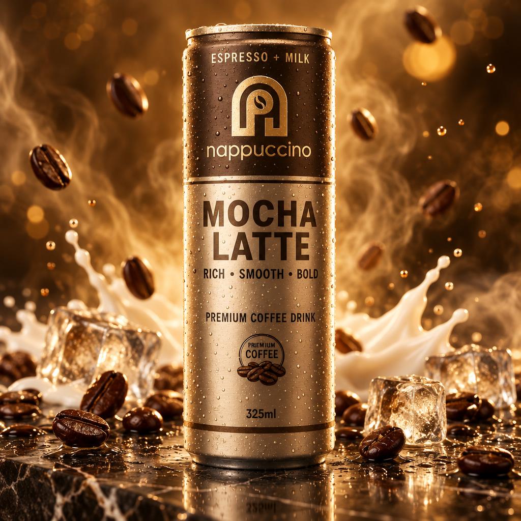 Nappuccino Mocha Latte can
