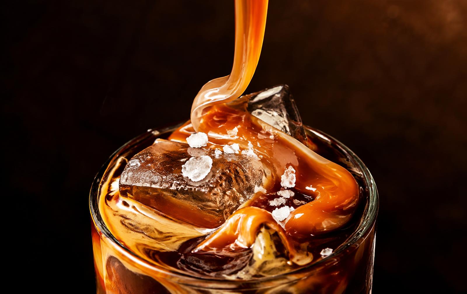Ingredients and mood for Salted Caramel